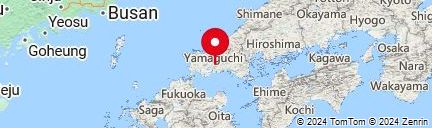 Map of Yamaguchi
